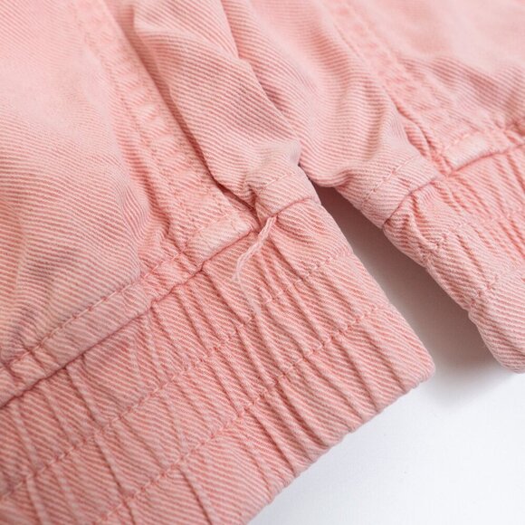 🚨 Zara The Weekend Jogger Pants Cotton Utility Dusty Pink Lyocell Linen Blend - Picture 10 of 14